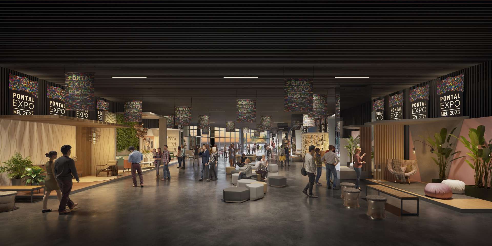 Espaço interno do Vista Pontal